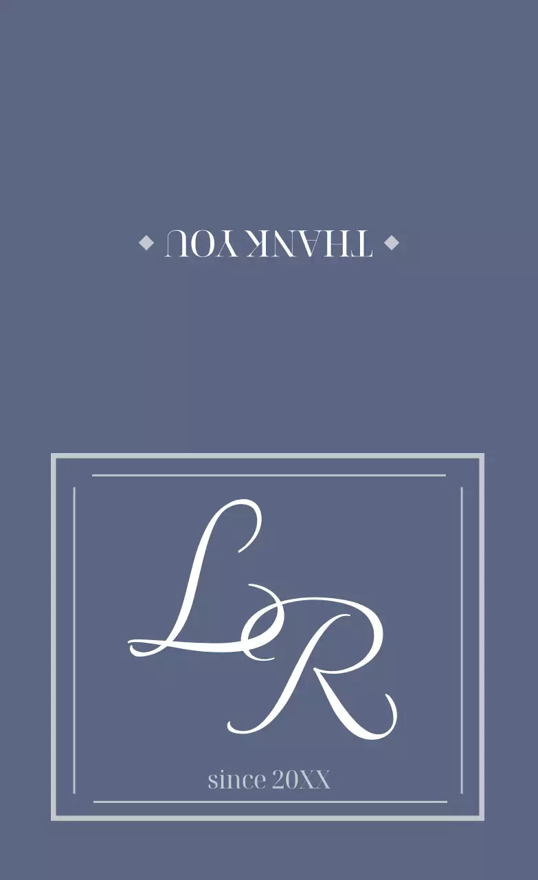 ネイビー クラシック テキスト