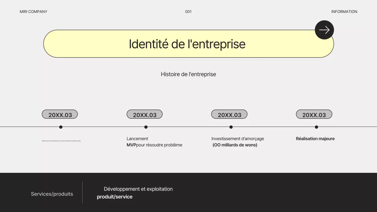 Plan d'affaires gris simple