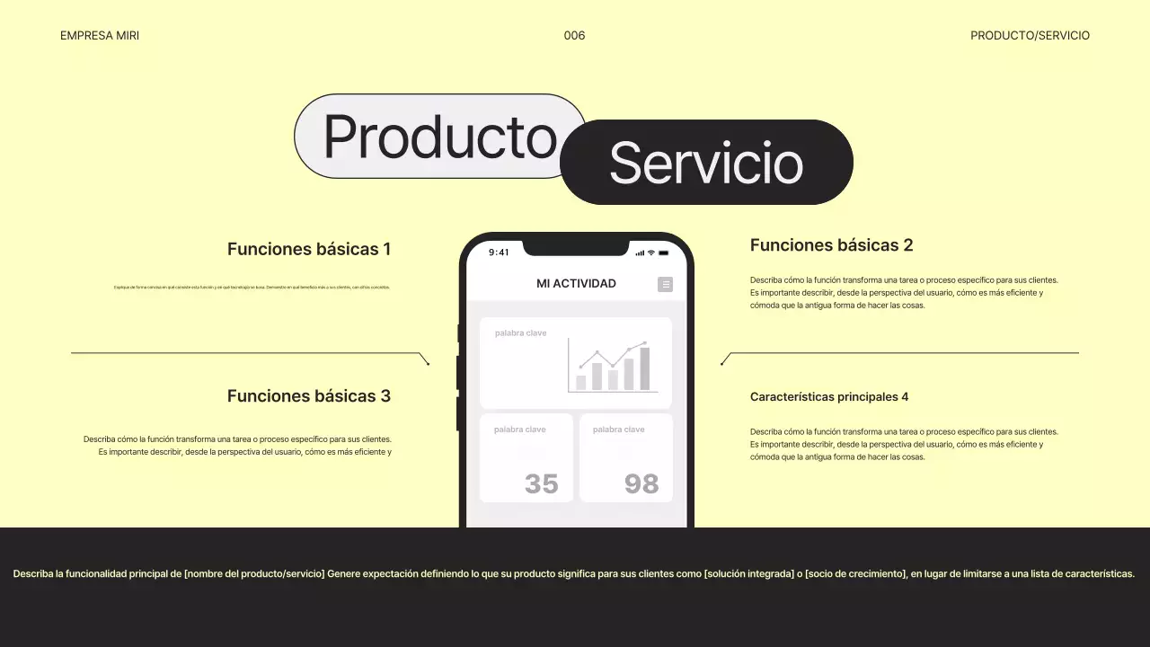 Plan de negocios gris simple