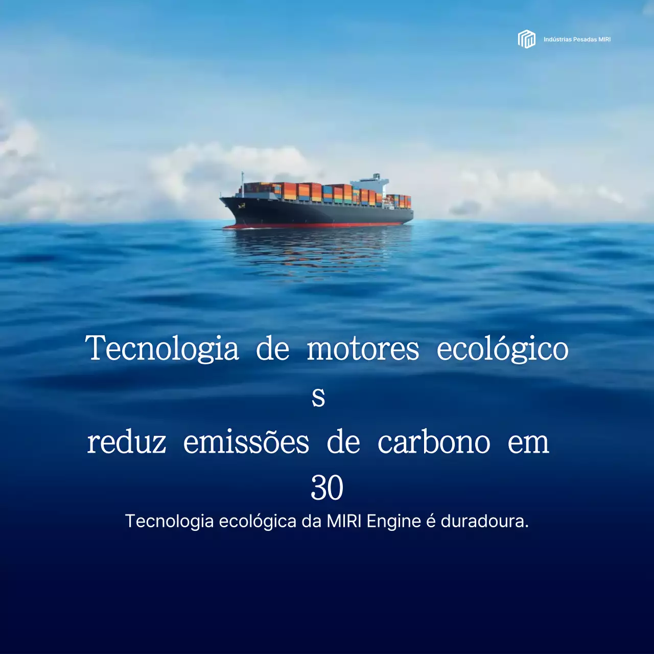 Promoção de Tecnologia Ecológica Moderna Azul