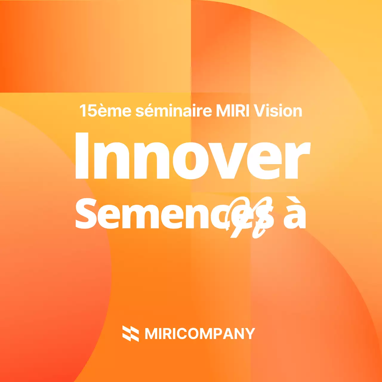 Séminaire Orange Modern