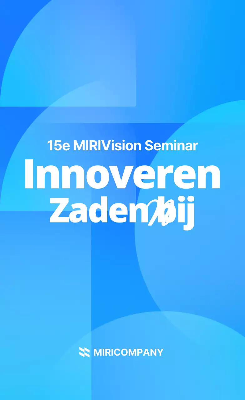 Oranje Moderne Seminargids