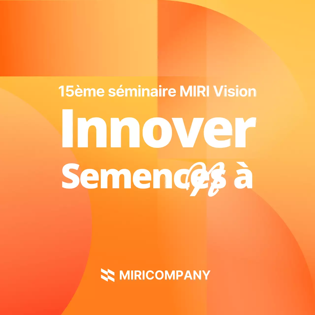 Conférence du séminaire Orange Modern