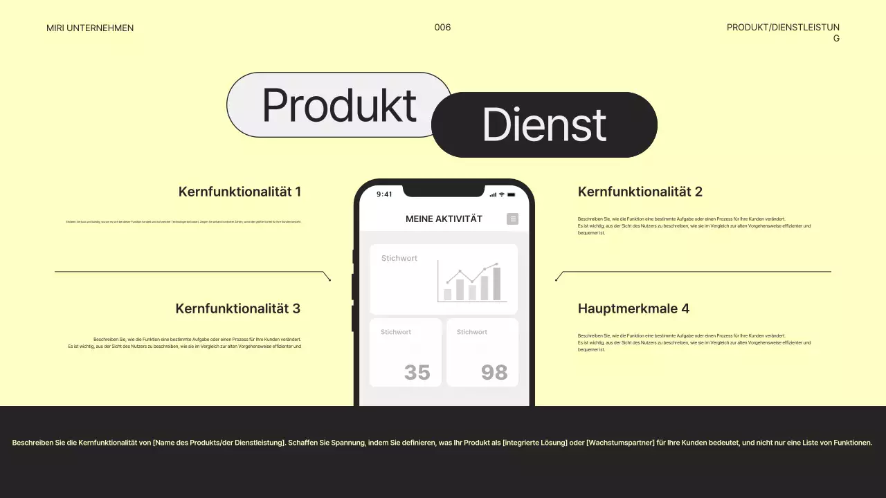 Einfacher grauer Geschäftsplan