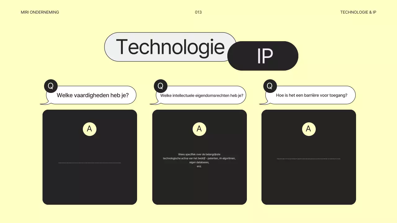 Eenvoudig grijs bedrijfsplan