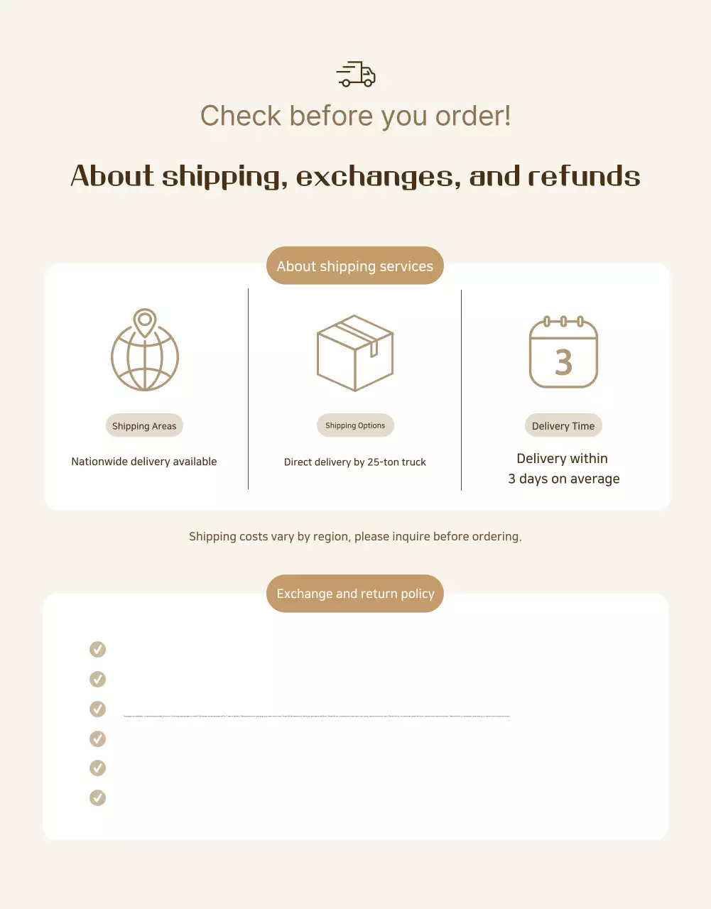 Beige Luxury Landscaping Advertisement