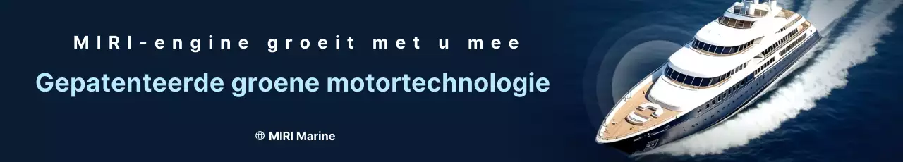 Blauwe moderne technologie-advertentie