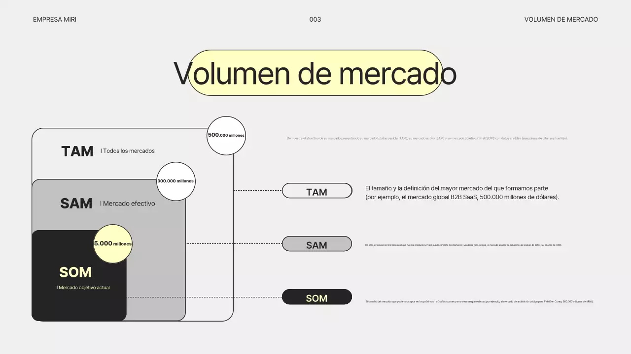 Plan de negocios gris simple