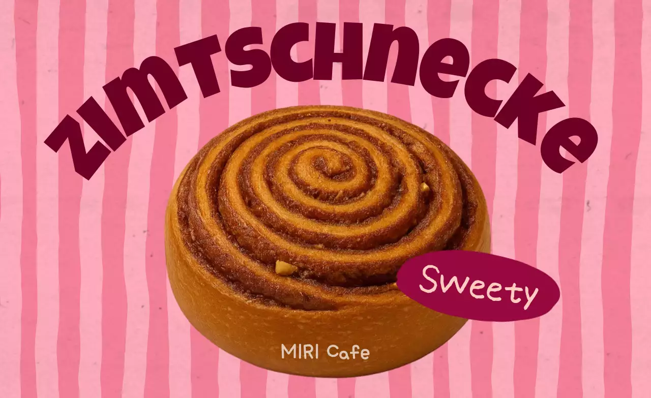 Pink Pop Dessert-Werbung