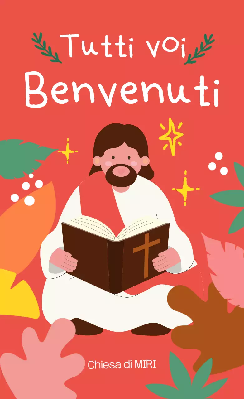 Guida religiosa del bambino rosso