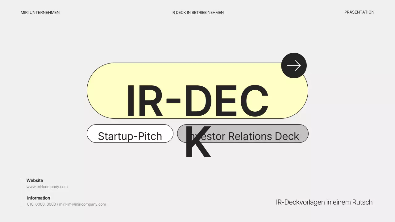Einfacher grauer Geschäftsplan