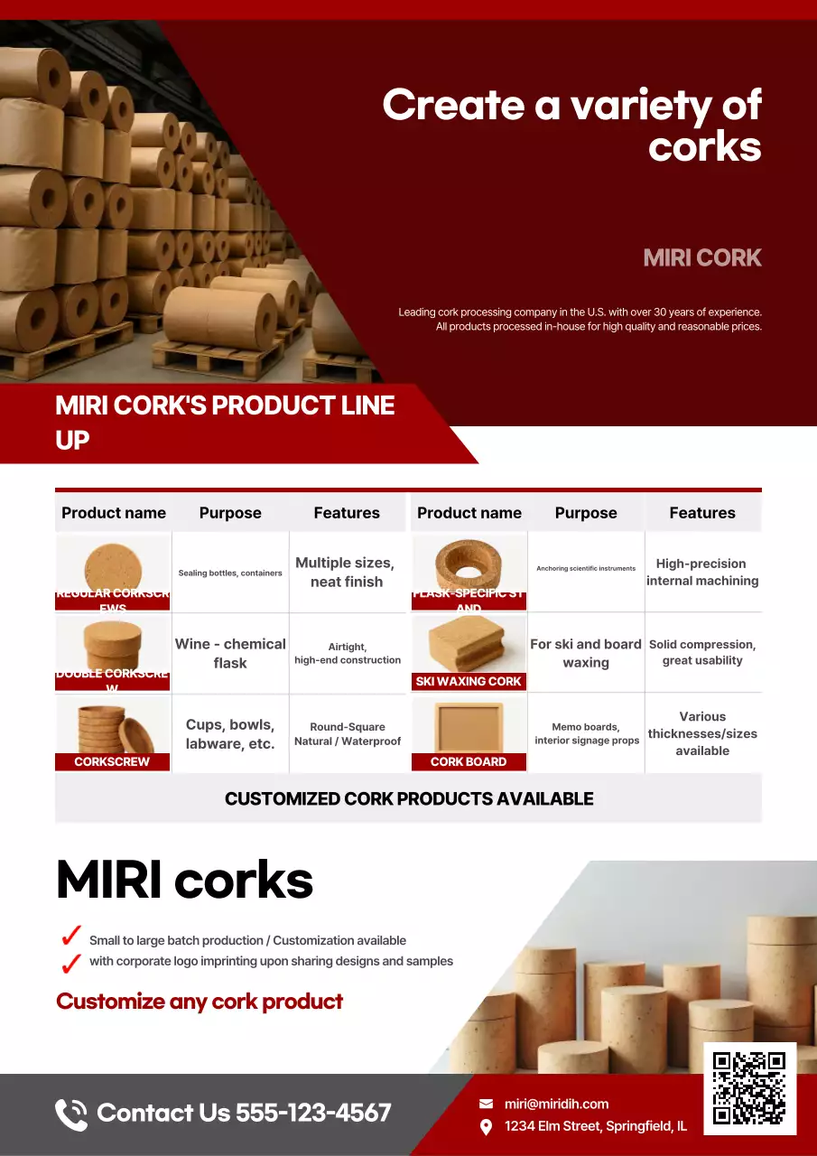 Iklan Pengenalan Produk Modern Merah