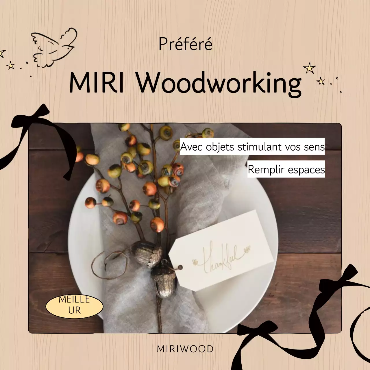 Promotion des produits artisanaux traditionnels beiges