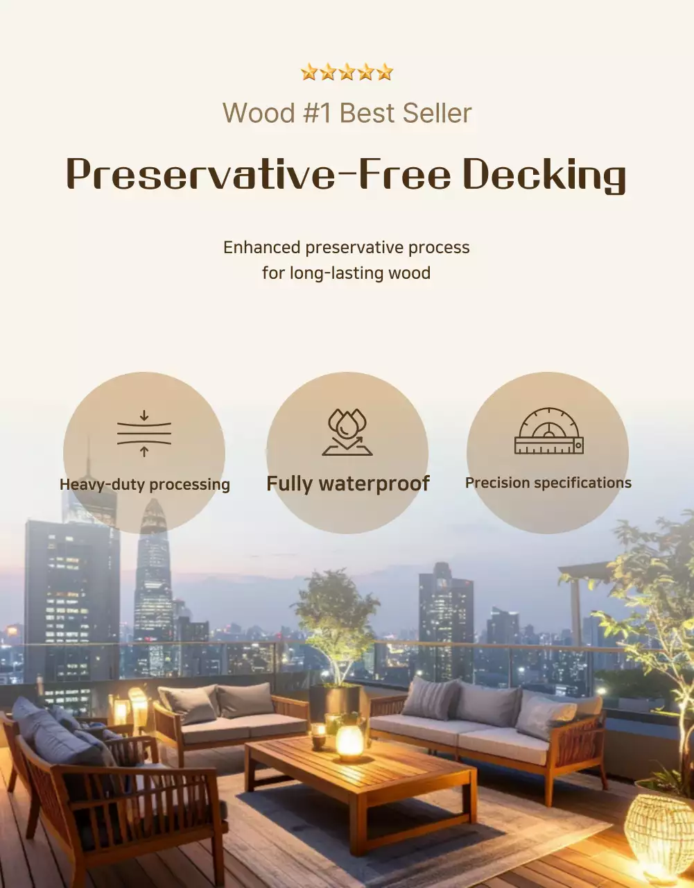 Beige Luxury Landscaping Advertisement