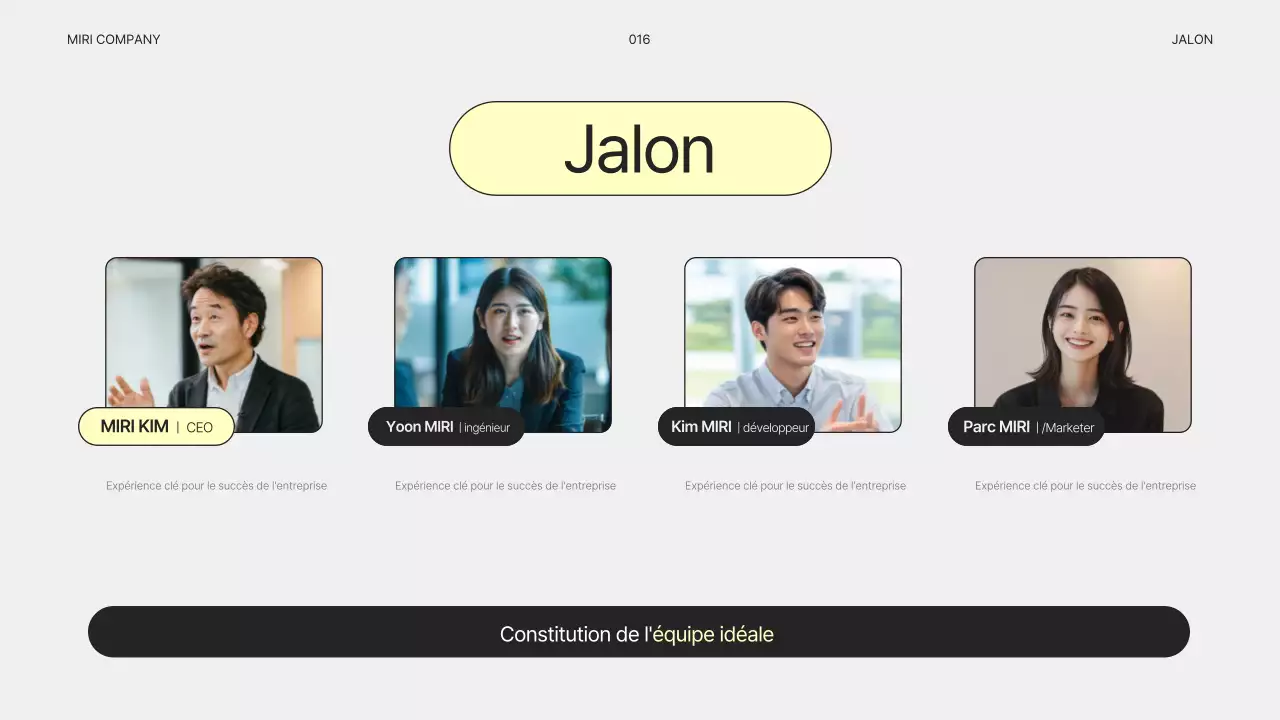 Plan d'affaires gris simple