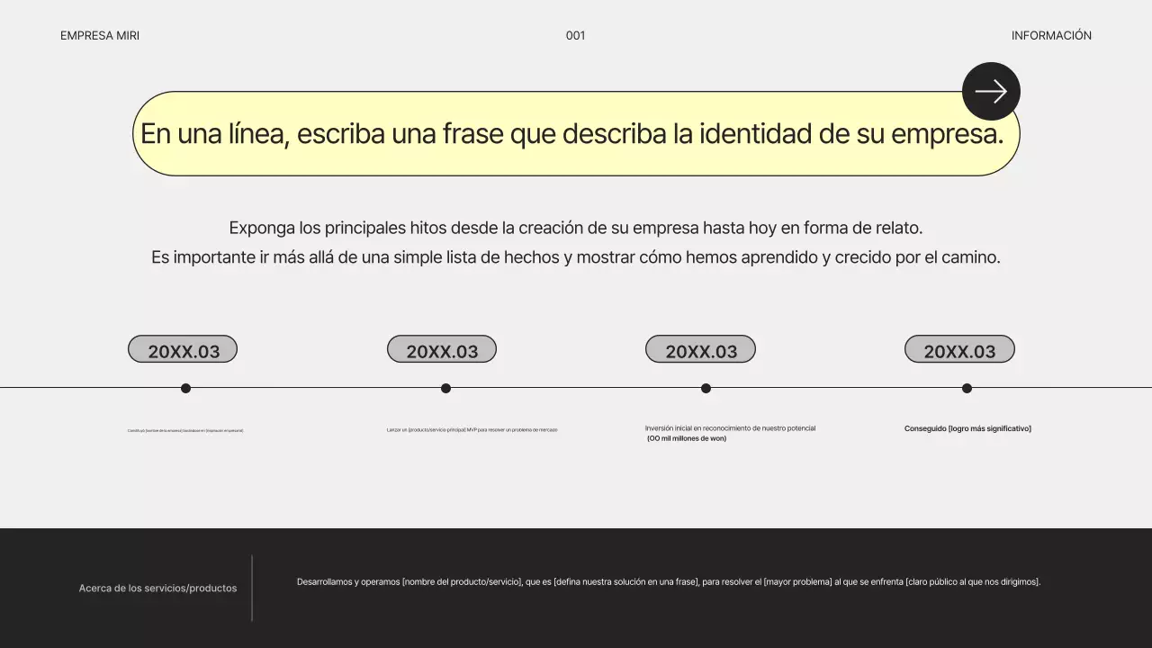 Plan de negocios gris simple