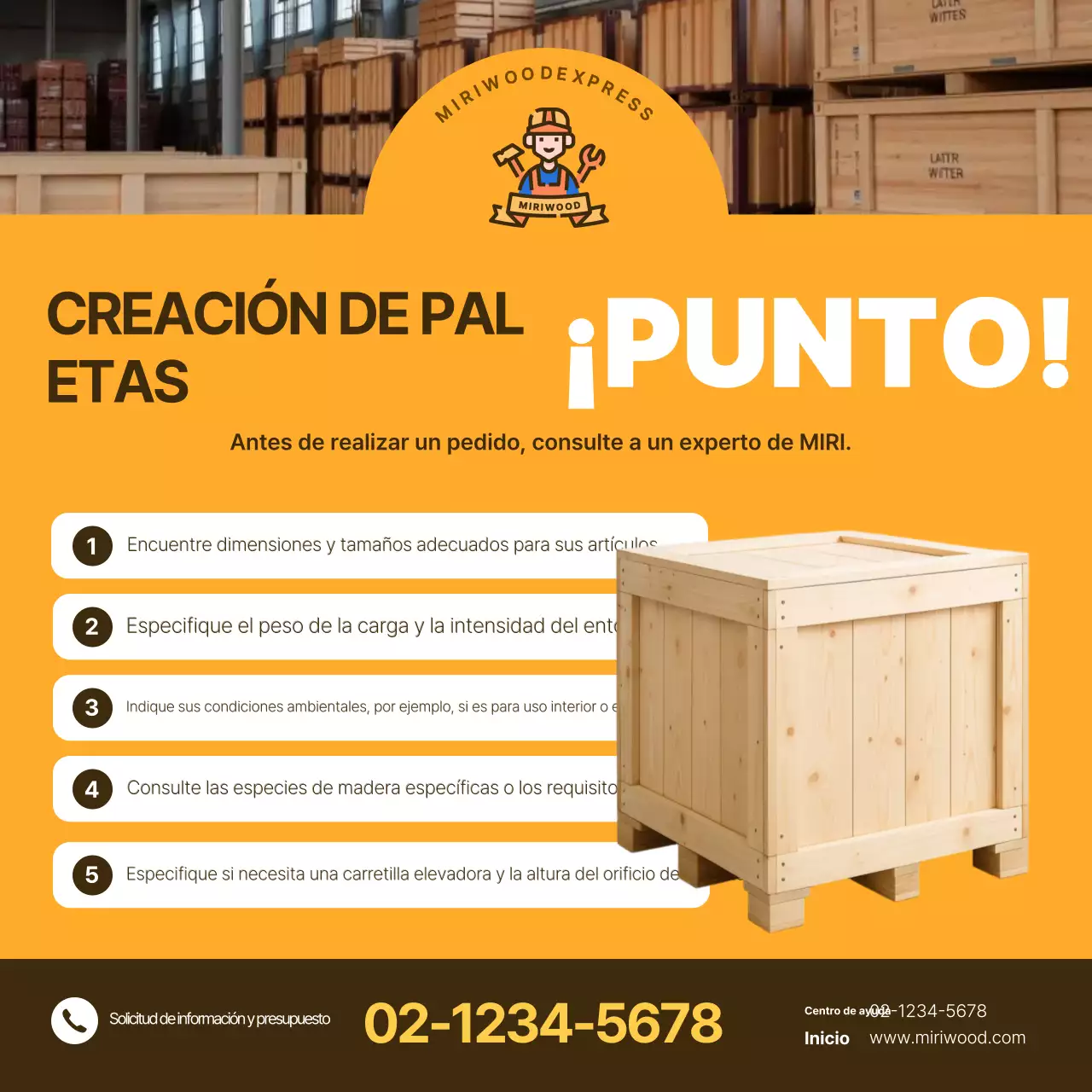 Anuncio de Orange Modern Logistics