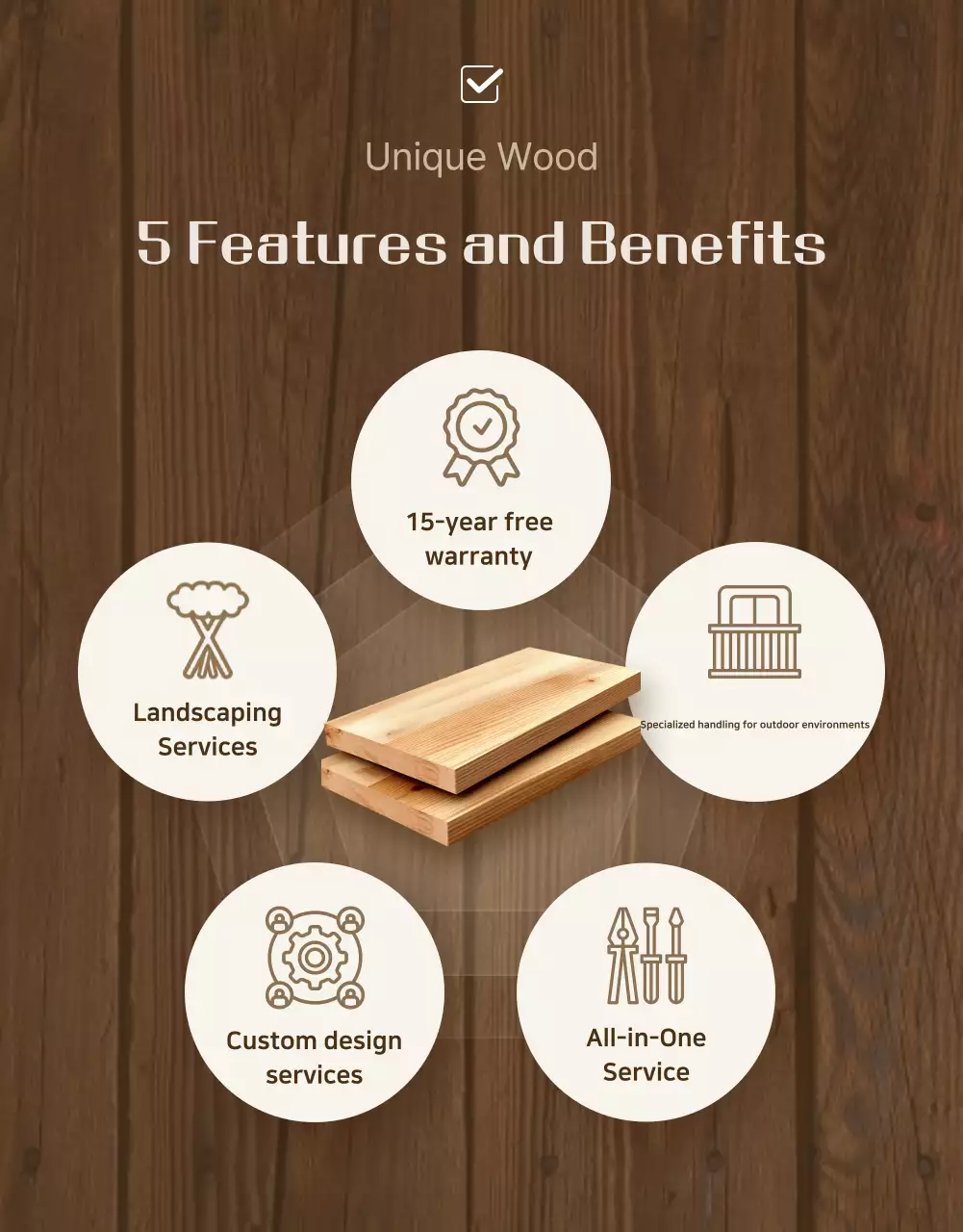 Beige Luxury Landscaping Advertisement