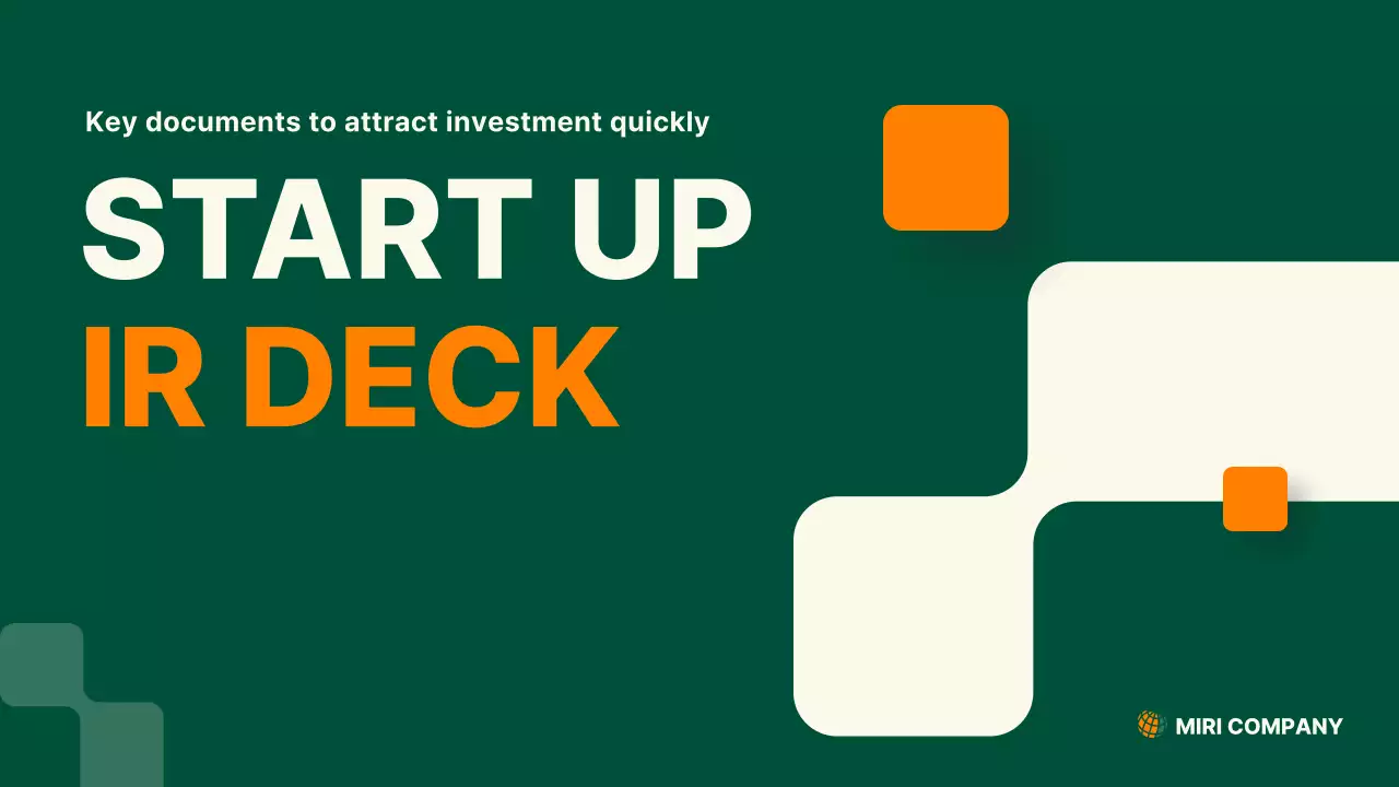 Green Modern Startup IR Deck Proposal