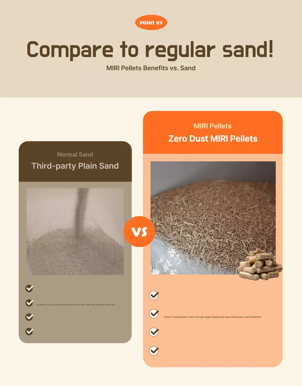 Orange Simple Pet Product Promotion