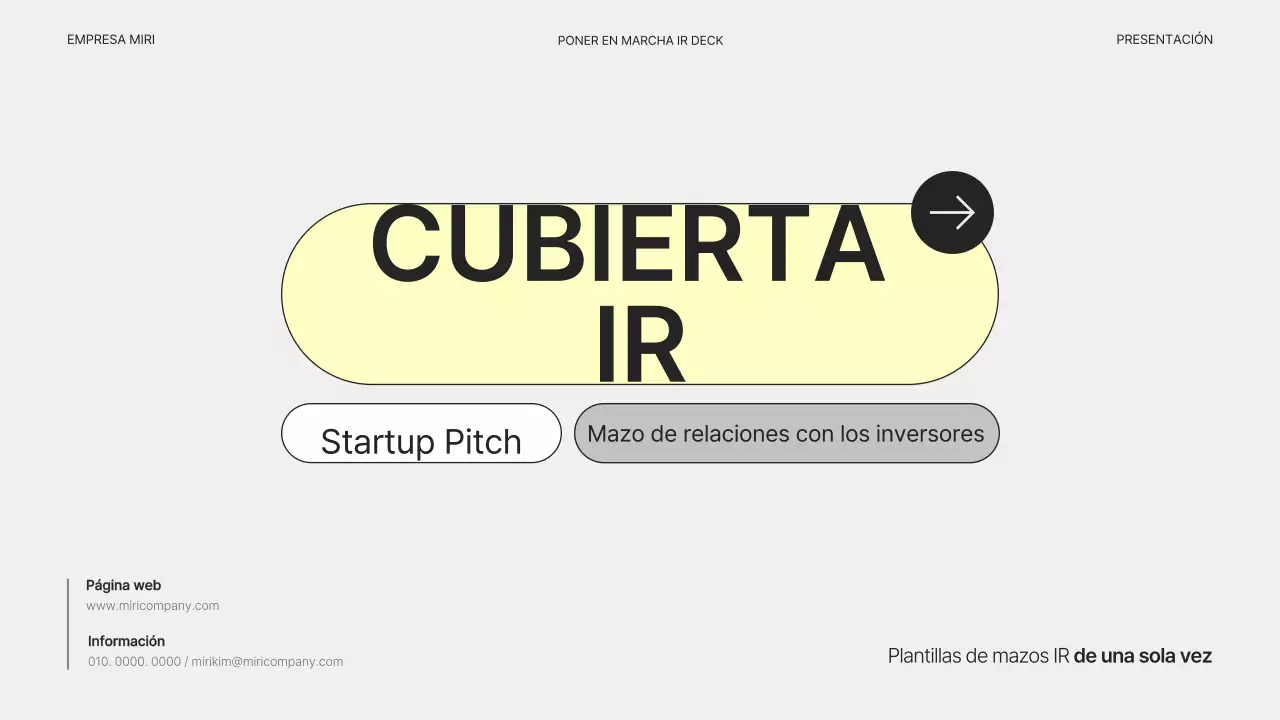 Plan de negocios gris simple