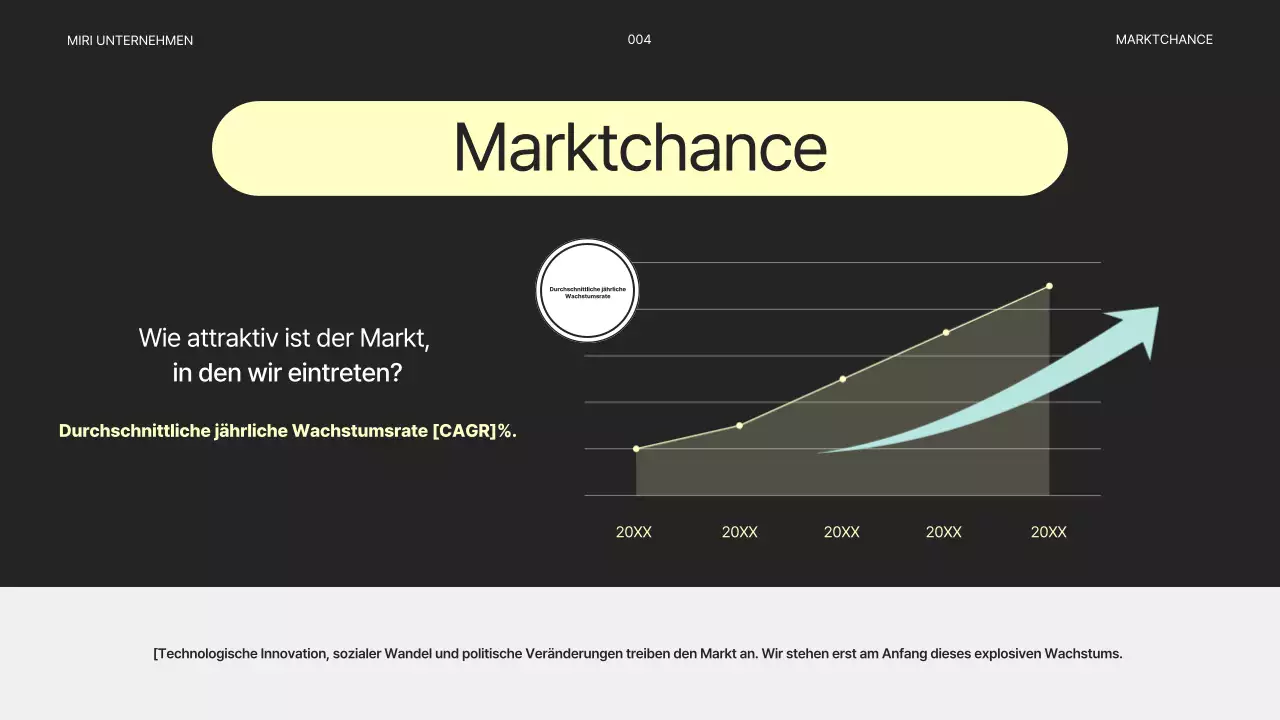 Einfacher grauer Geschäftsplan