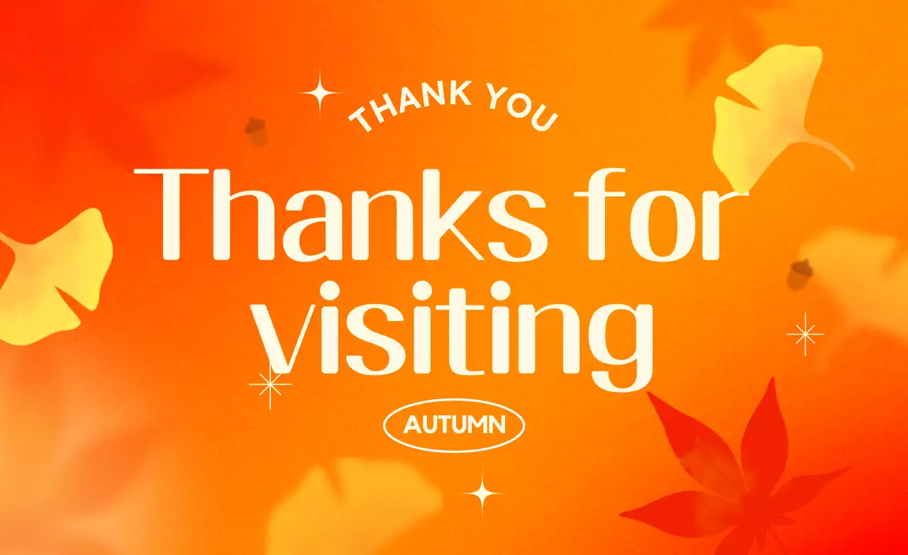 Orange Pop Fall Gratitude