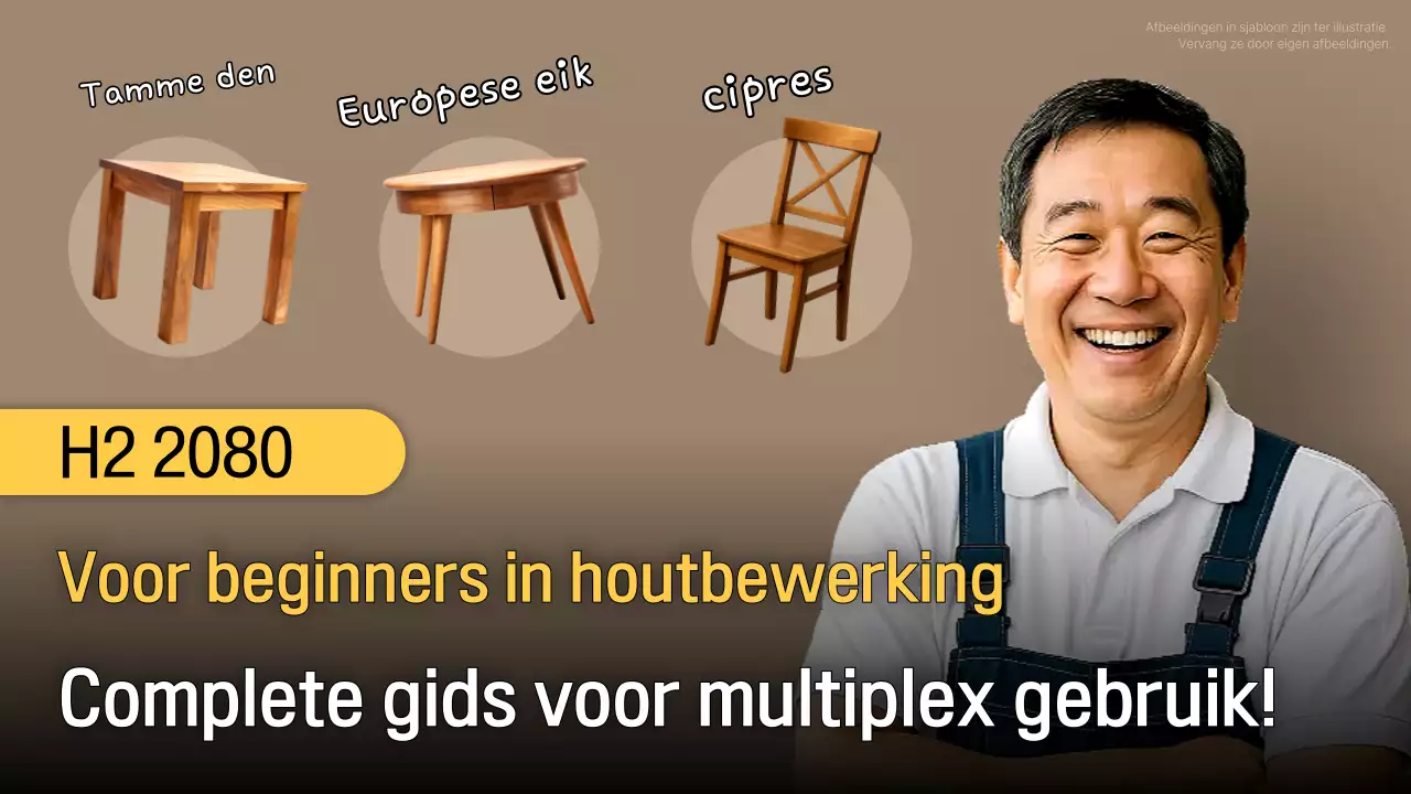 Bruine basis houtbewerkingsgids