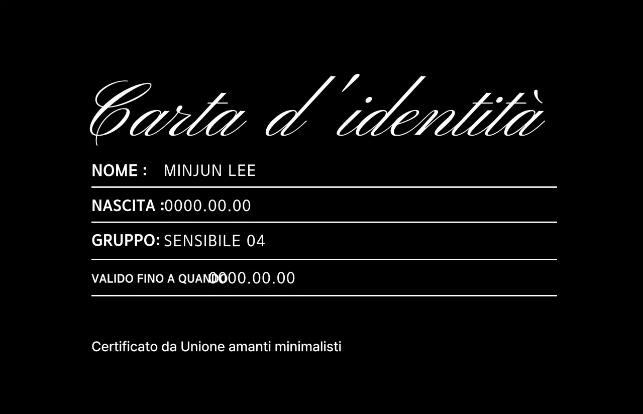 Articoli identificativi semplici grigi