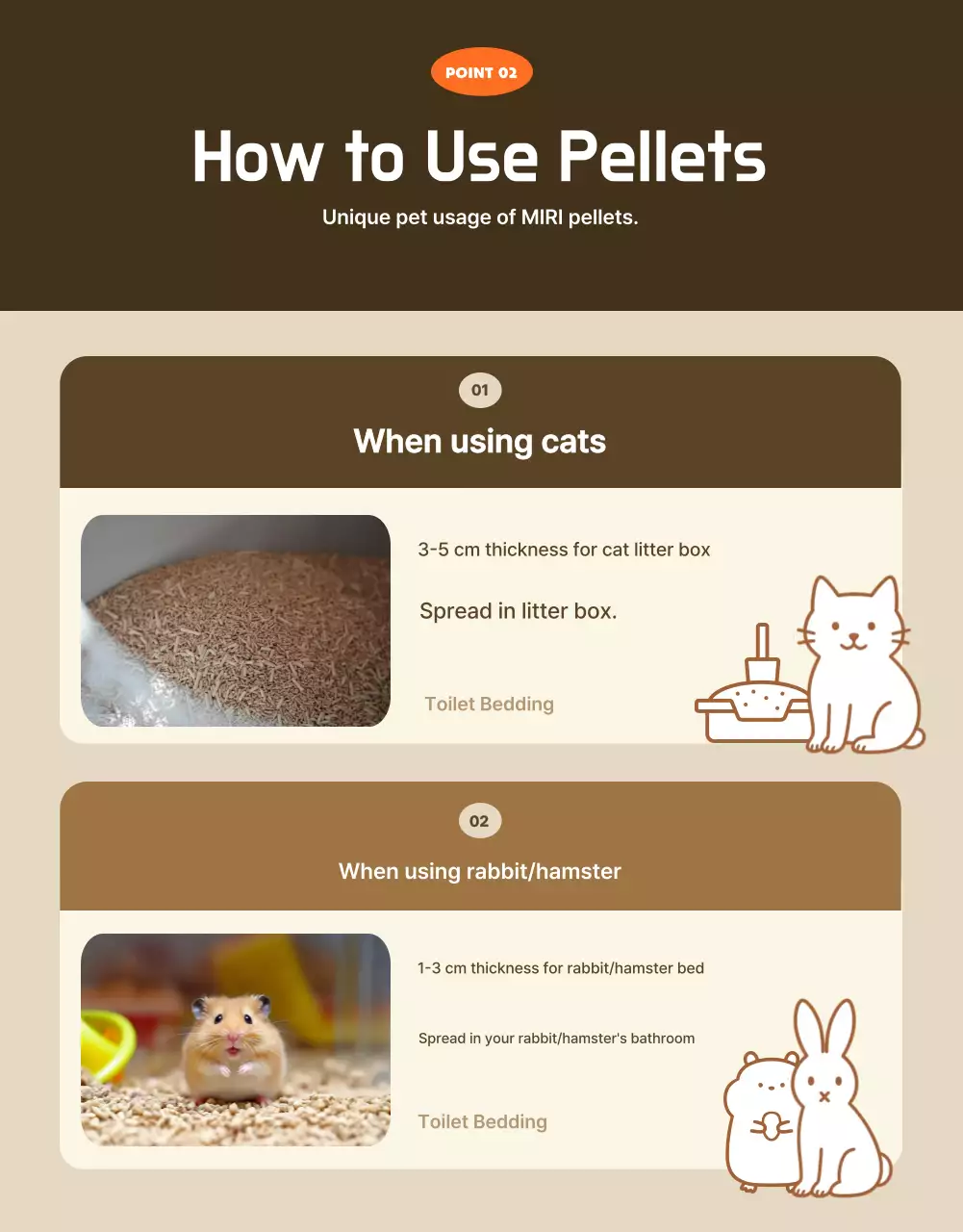 Orange Simple Pet Product Promotion