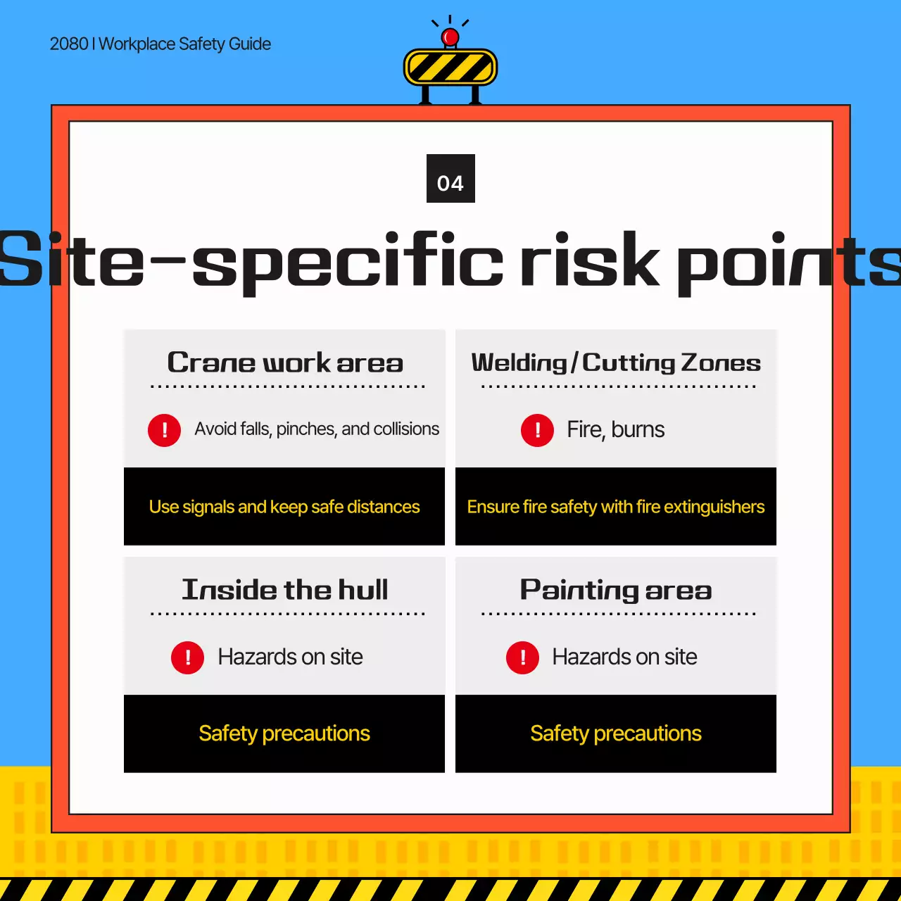 Guia de Segurança no Trabalho Fofo da Blue