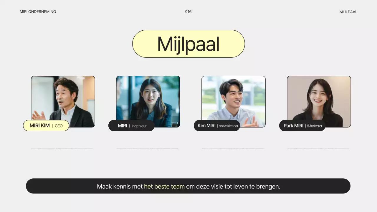 Eenvoudig grijs bedrijfsplan