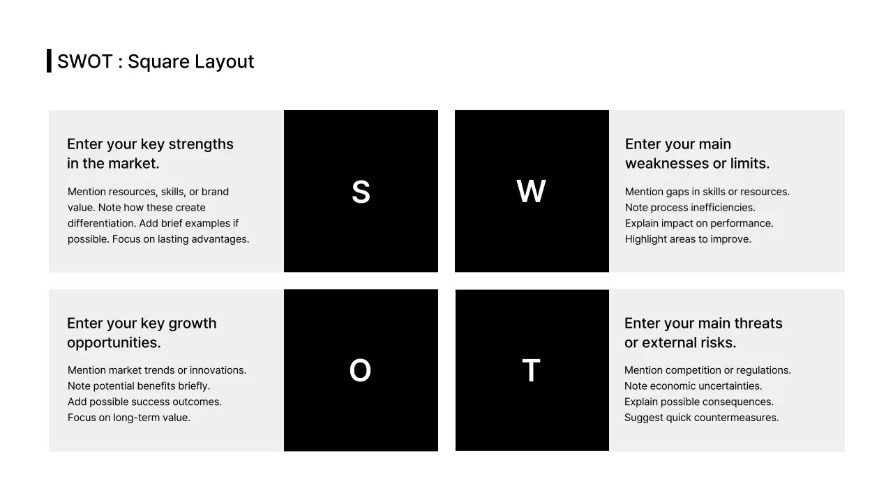 Business Layout_Infographic_SWOT_Text_English