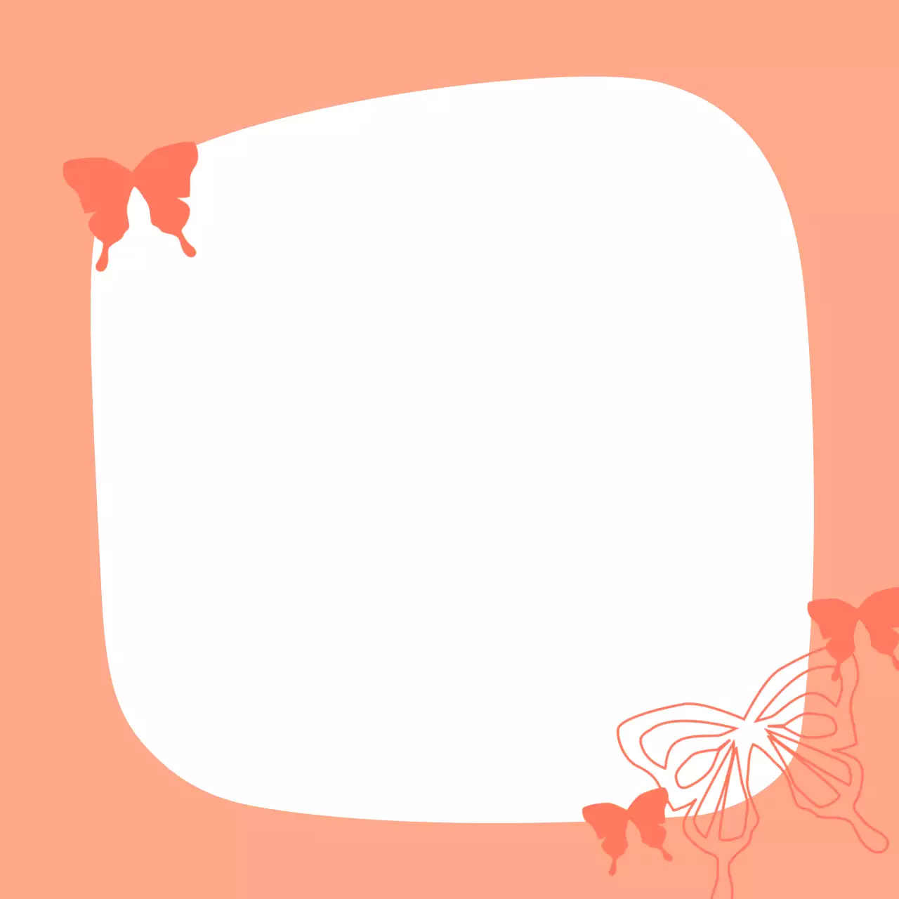 핑크 아기자기한 메모지 문구