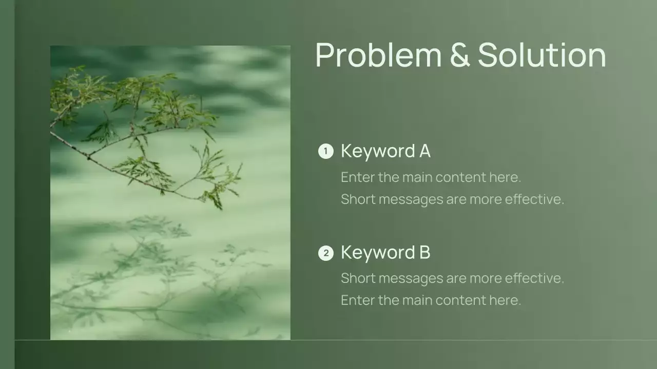 Green Minimal Brand Strategy Proposal Presentation