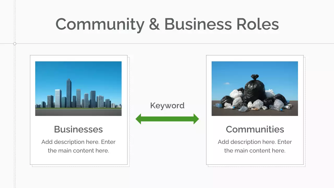 Green Minimal Sustainability Lecture Presentation