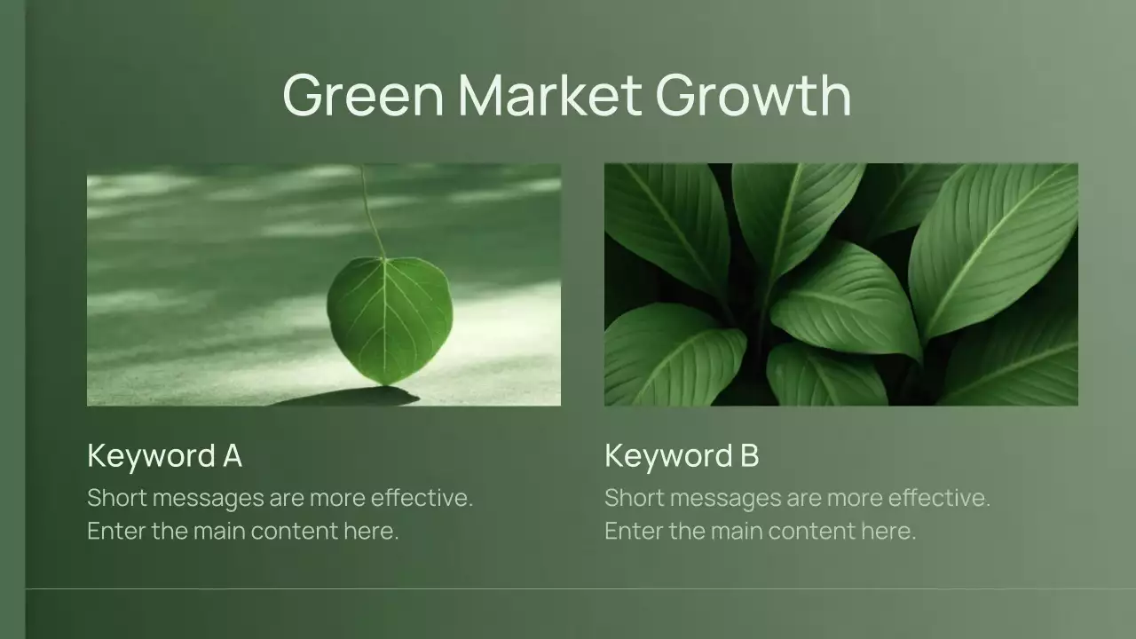 Green Minimal Brand Strategy Proposal Presentation
