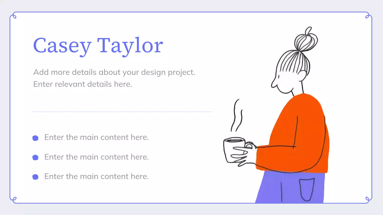 Blue Modern Mental Wellness Presentation