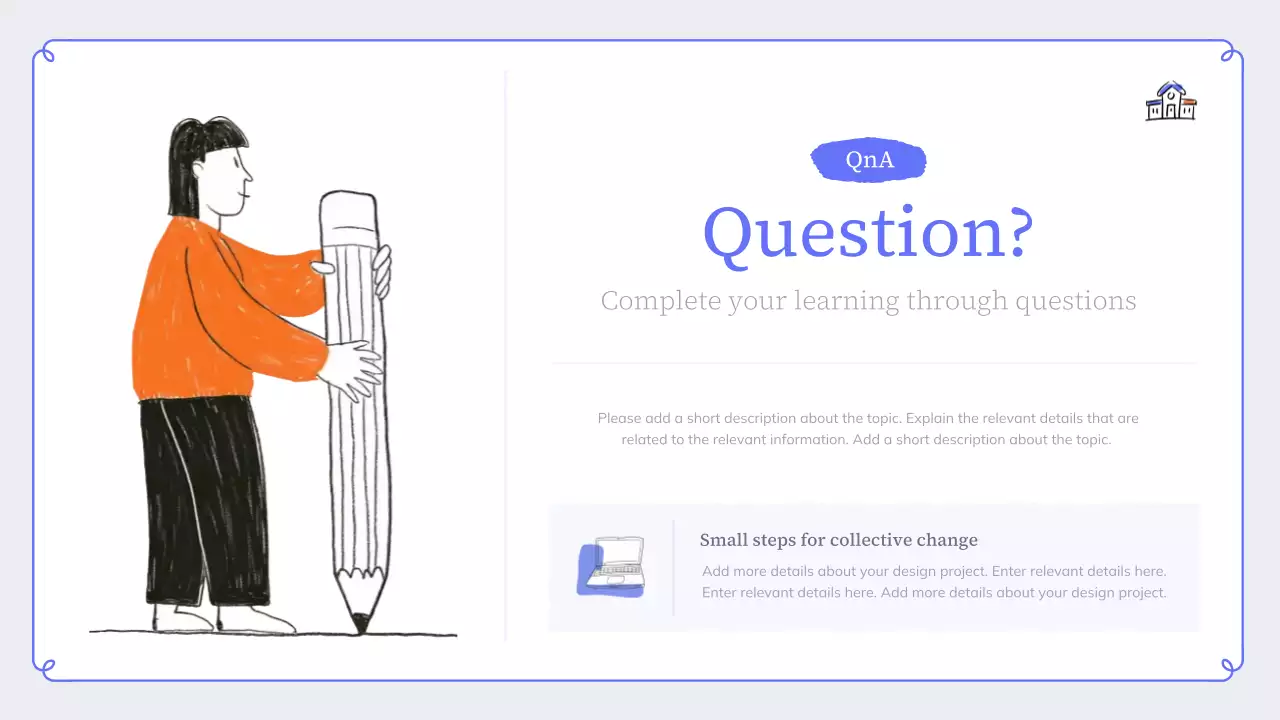 Blue Modern Mental Wellness Presentation