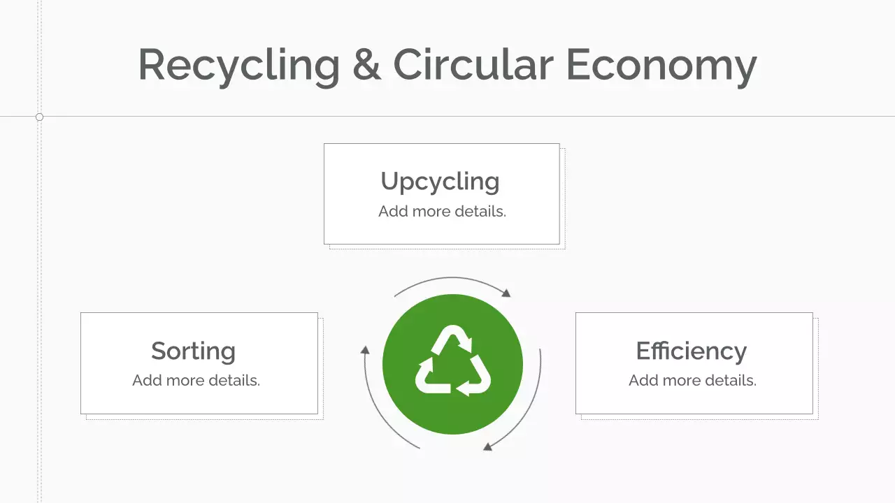 Green Minimal Sustainability Lecture Presentation