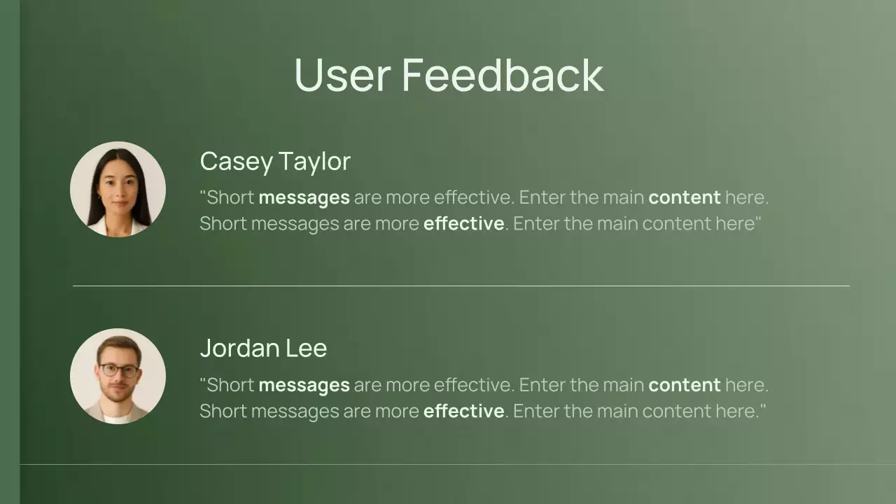 Green Minimal Brand Strategy Proposal Presentation
