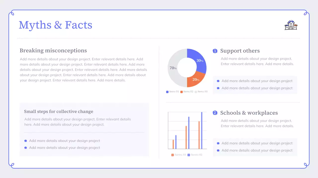 Blue Modern Mental Wellness Presentation