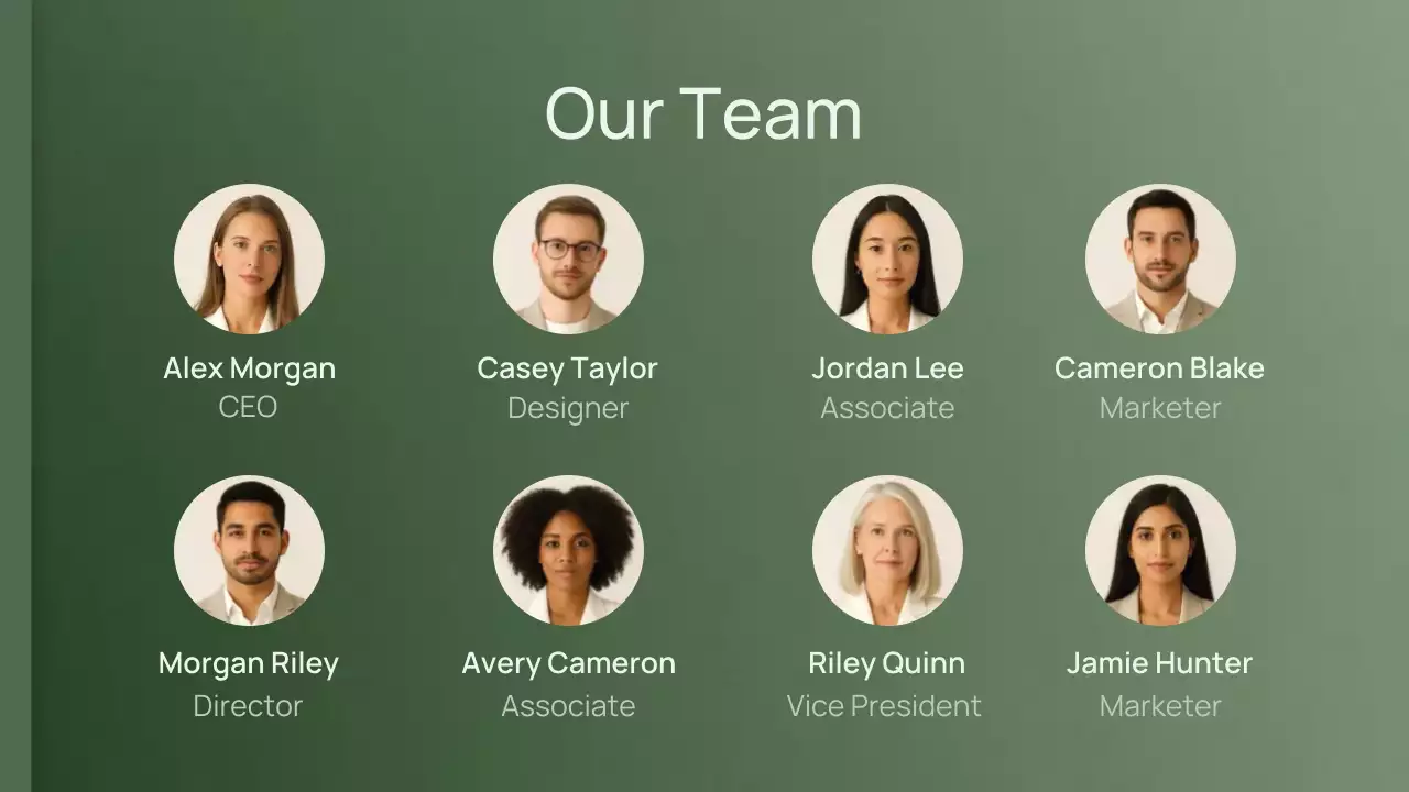 Green Minimal Brand Strategy Proposal Presentation