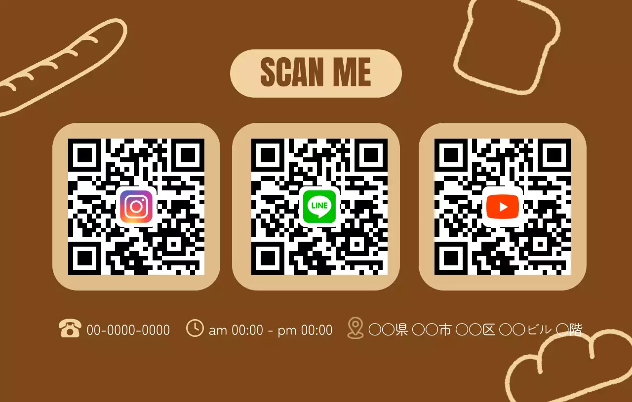 茶色 ポップ ソーシャルメディア ラベル  写真