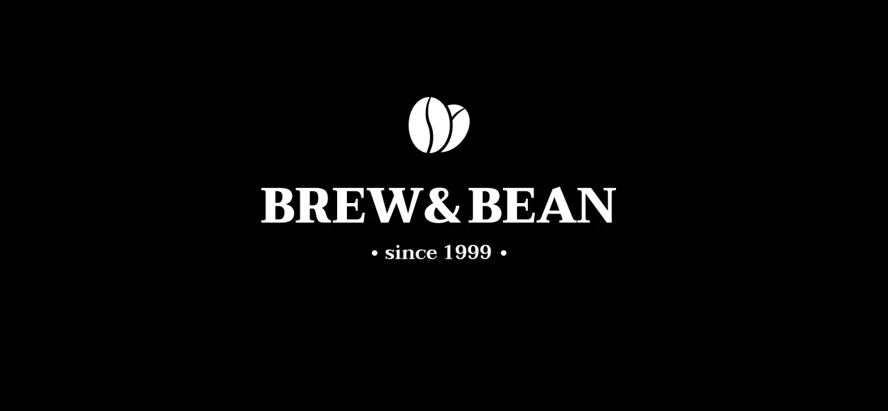 黒 シンプル コーヒー ロゴ 単色イラスト