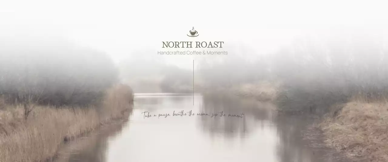 グレー シンプル コーヒー ポスター 写真