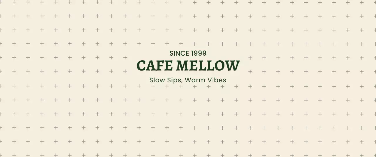 ベージュ シンプル カフェ 看板 パターン