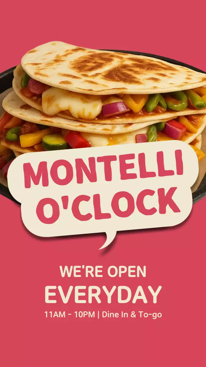 Anúncio do restaurante Red Modern no Instagram