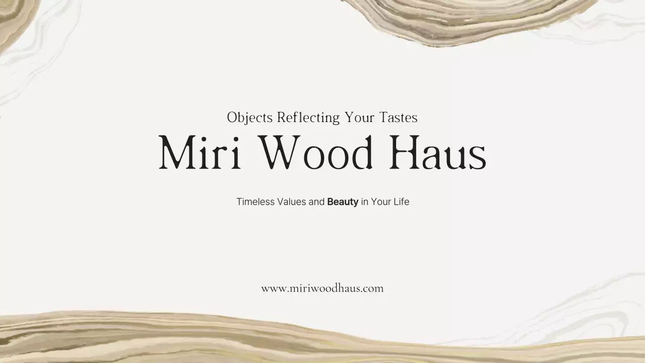 Beige Natural Wood Furniture Advertisement