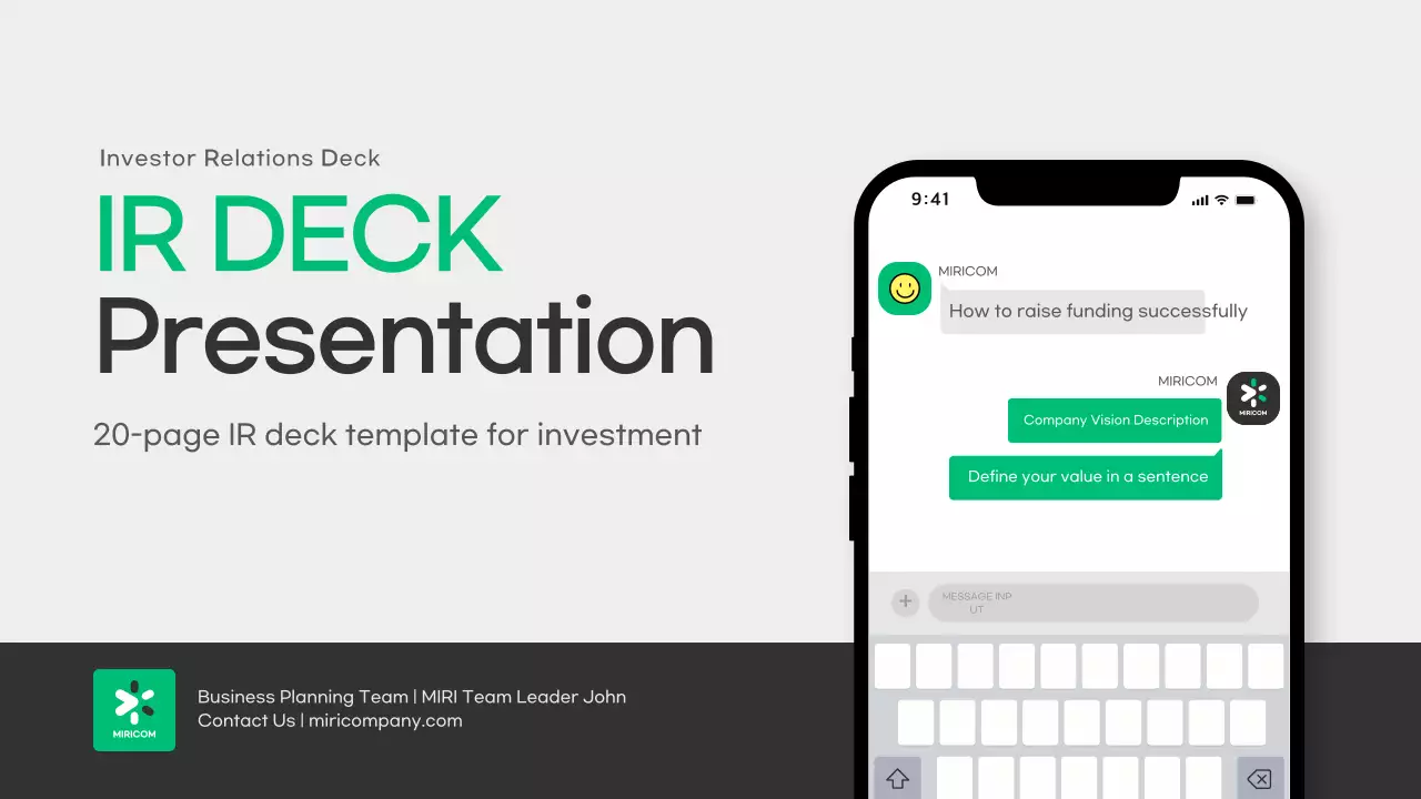 Gray Modern Business Planning